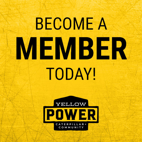 Become a Yellow Power Caterpillar + Community member today