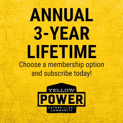 Choose a Yellow Power Caterpillar + Community membership option and subscribe today