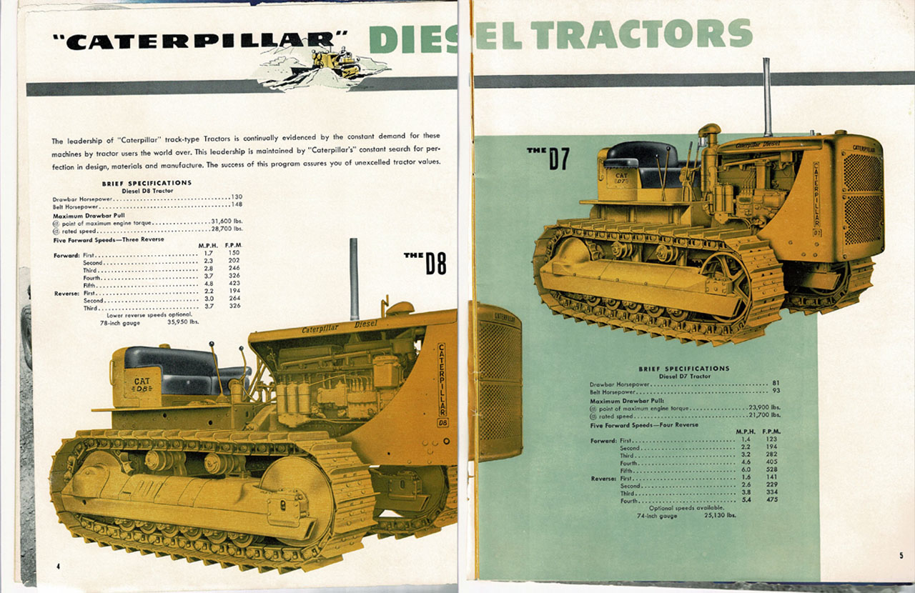 Caterpillar Ad Brochure