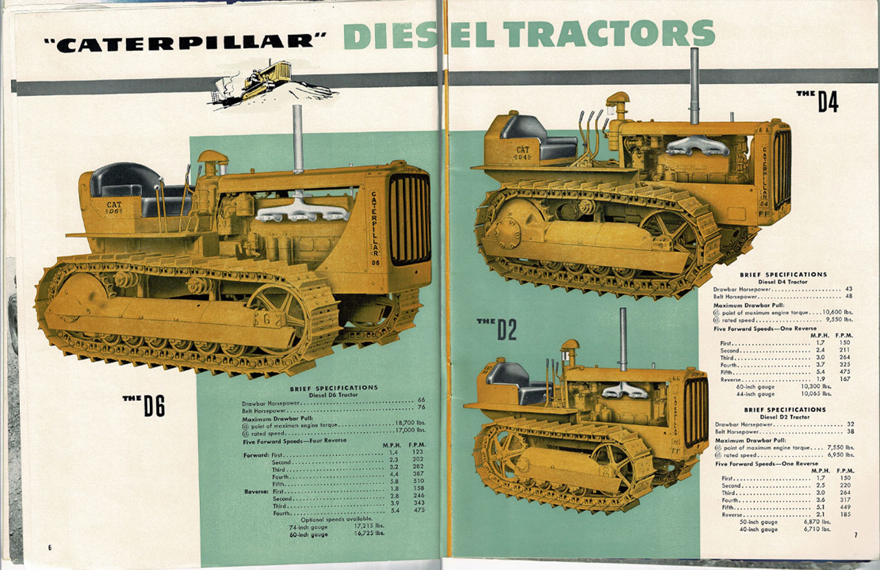 Caterpillar Ad Brochure