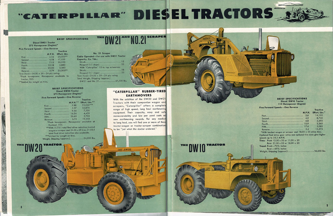 Caterpillar Ad Brochure