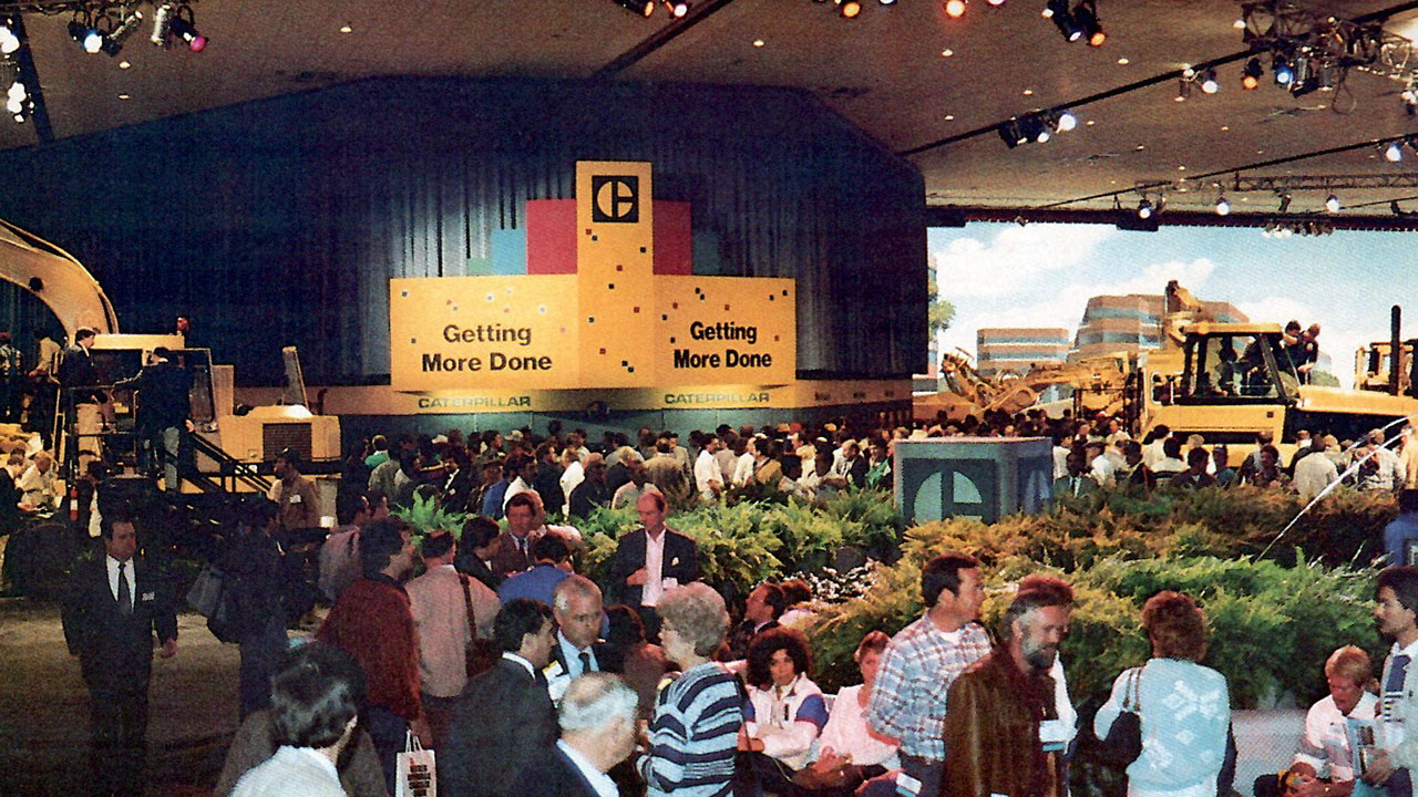 Conexpo 87 at Hilton Center in Las Vegas, Nevada