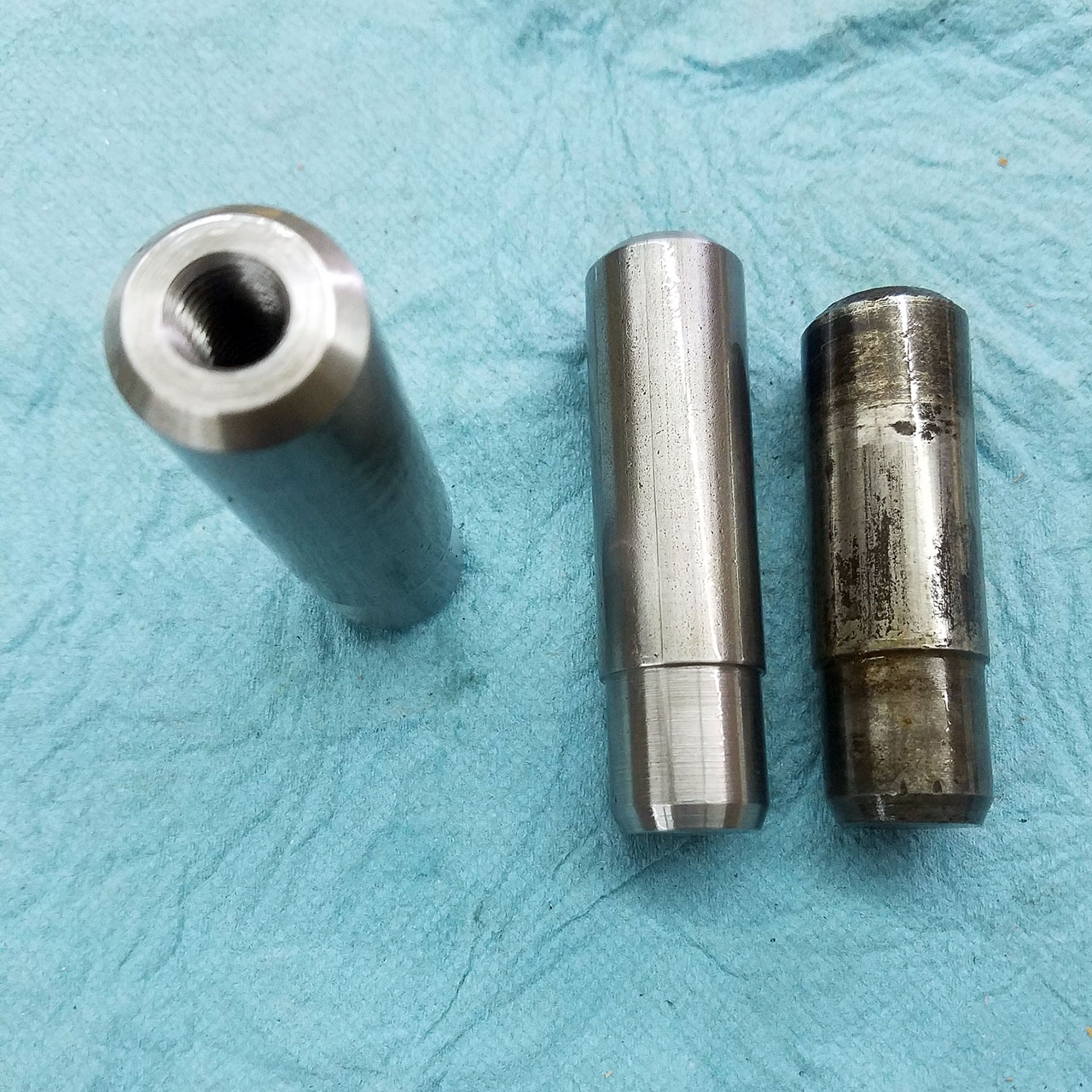 New steering clutch pivot pins 3/8” longer