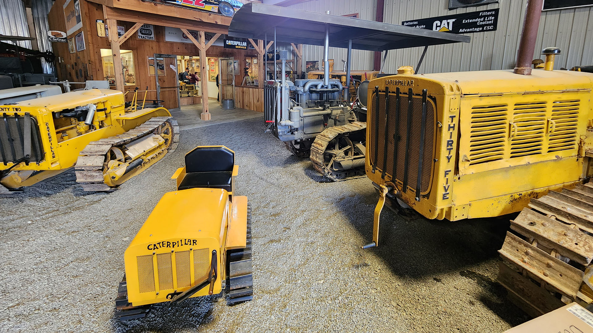 Parts Counter Shed at the 100 Years of Progress show at Ederville in Carthage, NC