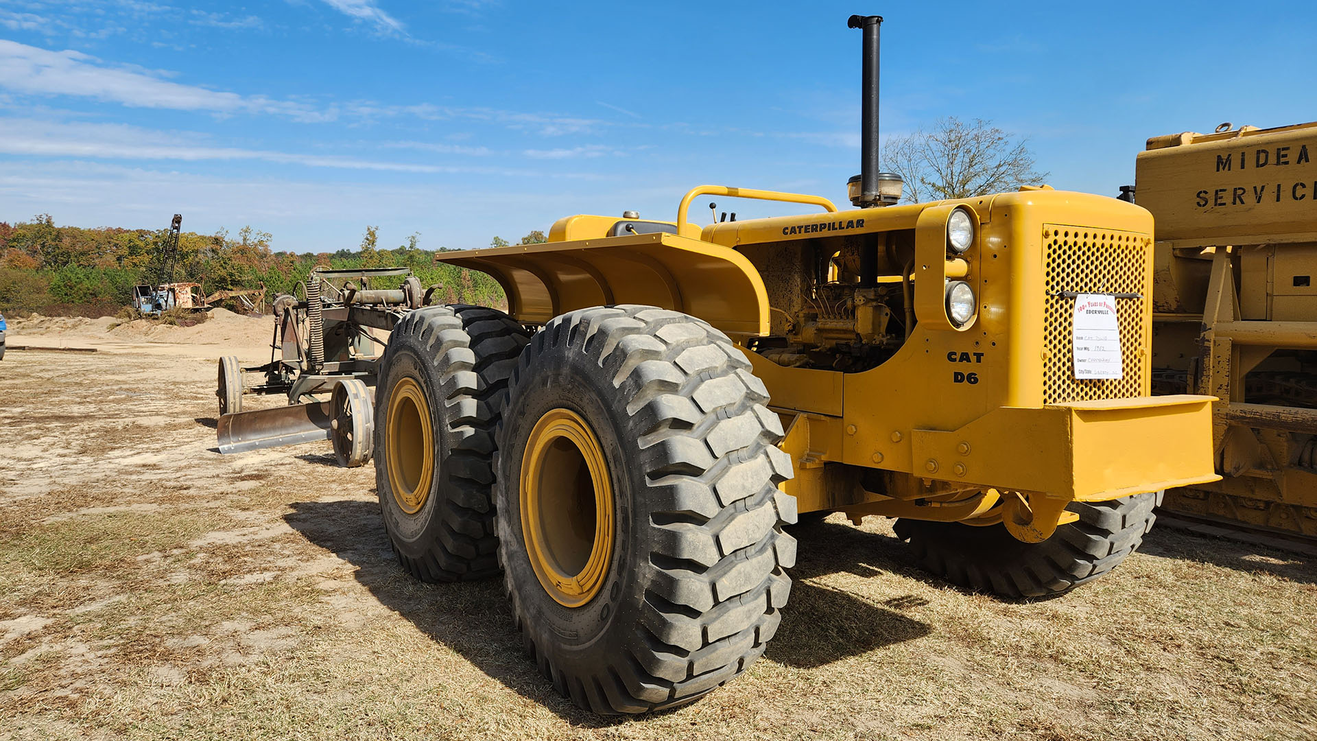 Cat DW6 at the 100 Years of Progress show at Ederville in Carthage, NC