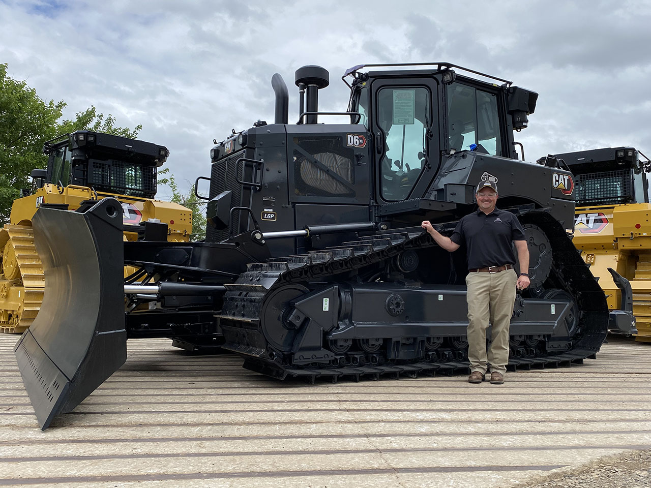 Author Dave Tallon with 175K machine #1